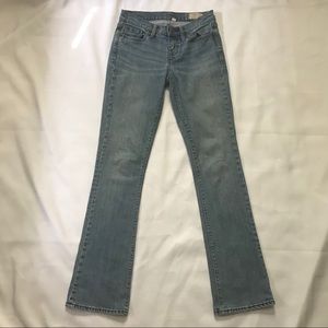 GAP JEANS Boot Cut Size 0R Mid Rise 5 pocket